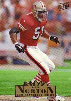 Ken Norton San Francisco 49ers 1995 Ultra Fleer NFL #299